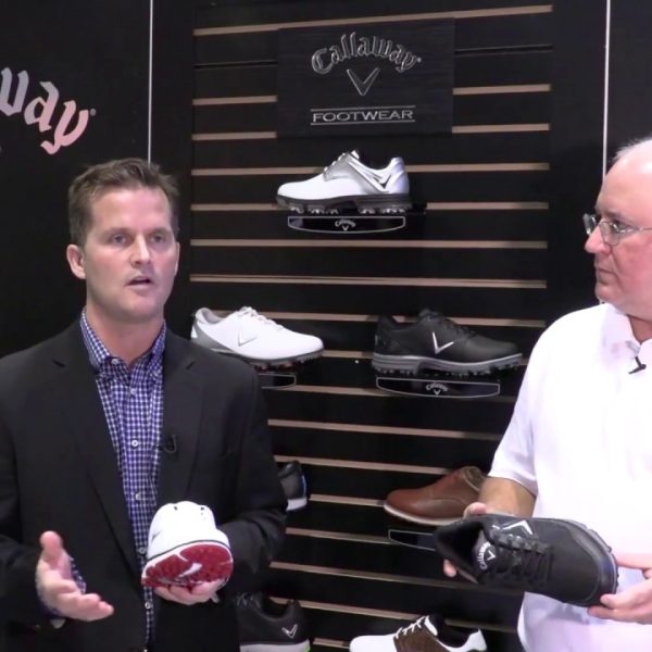 Callaway Mens Balboa Vent Spikeless Golf Shoes at the 2017 PGA Show