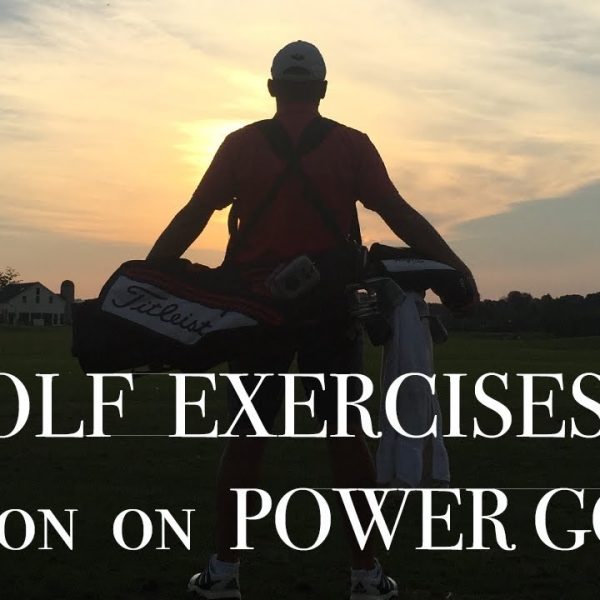 Golf Exercises and a Golf Lesson in Power Golf – Joey D Golf