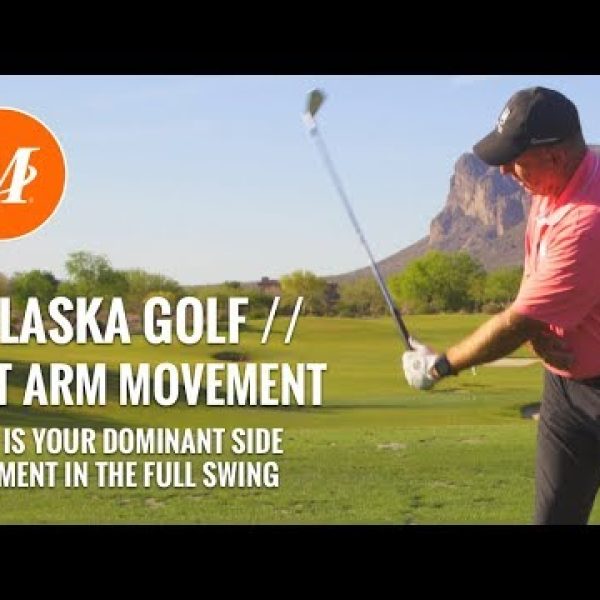Malaska Golf // Left Arm Motion – Full Swing – Left hand vs. right hand
