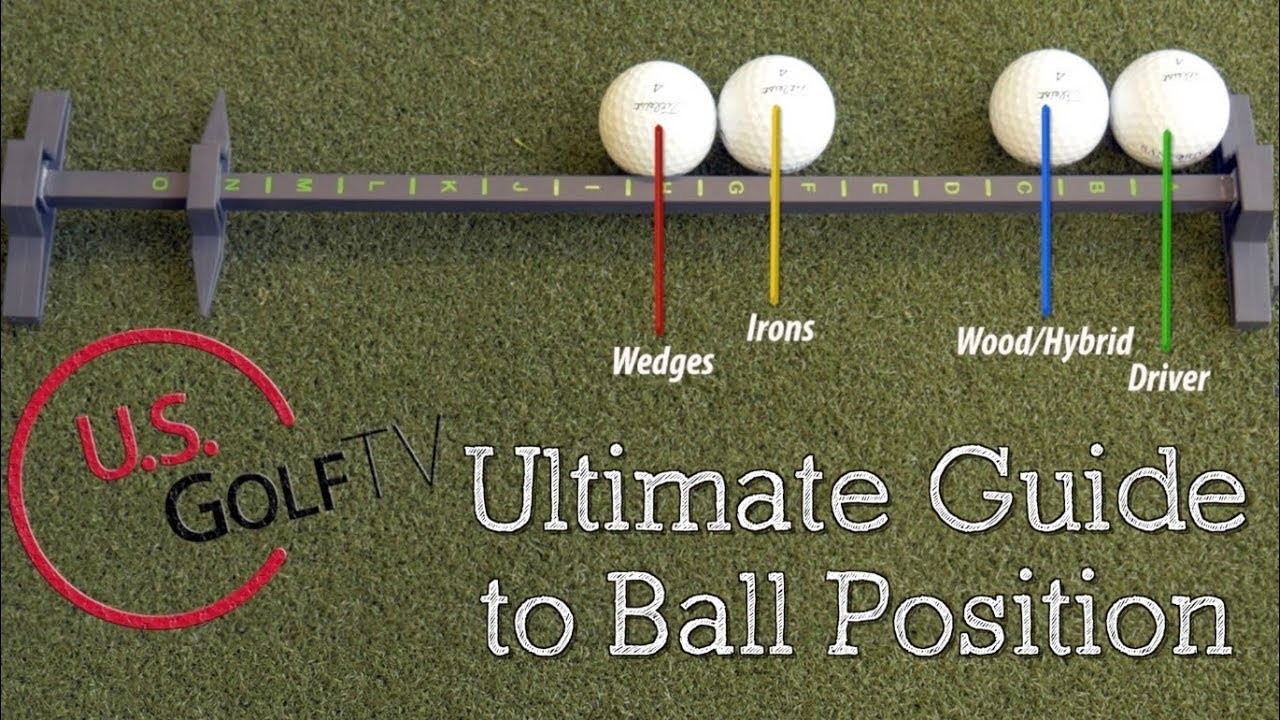 The Ultimate Guide to Ball Position in Golf (GOLF BALL POSITION IN STANCE)