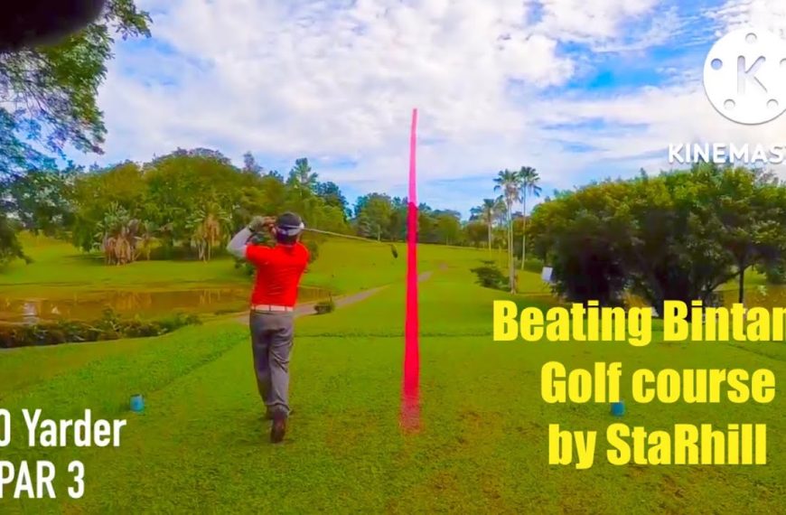 Bintang Course at StaRhill Golf Resort| Fun Gang with Comeback Ed| vlog 79