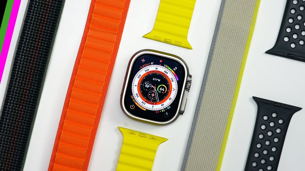 Every Apple Watch ULTRA Band! Trail Loop, Alpine Loop, and Ocean Band…Compared!