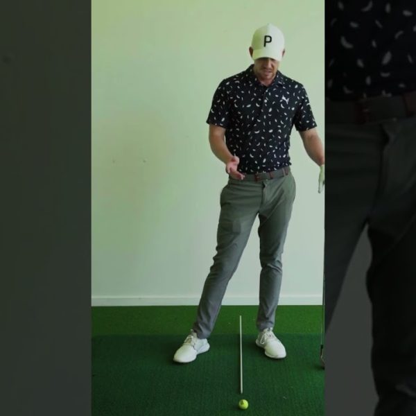 Impact of Too wide Golf Stance