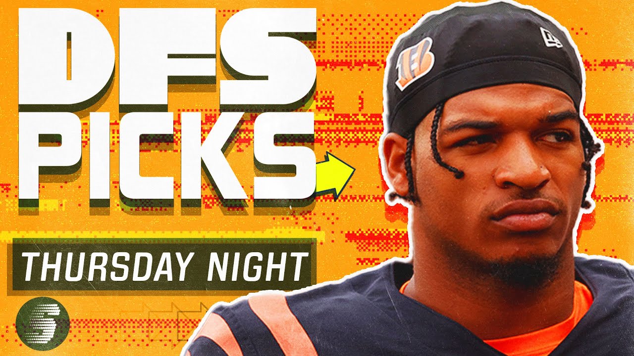 NFL DFS Showdown Deeper Dive & Live Before Lock TNF Week 4| Bengals-Dolphins Thursday Night Football
