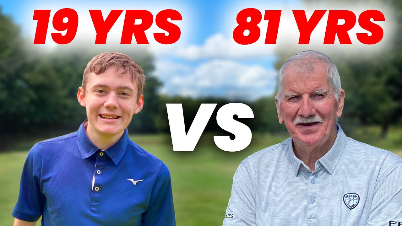 What's the difference between a Young Golfer and an Old Golfer ?
