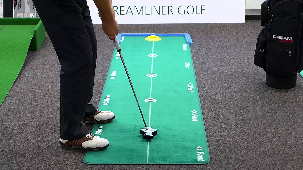Dreamliner Golf Practice Putter Übung mit zwei Bällen
