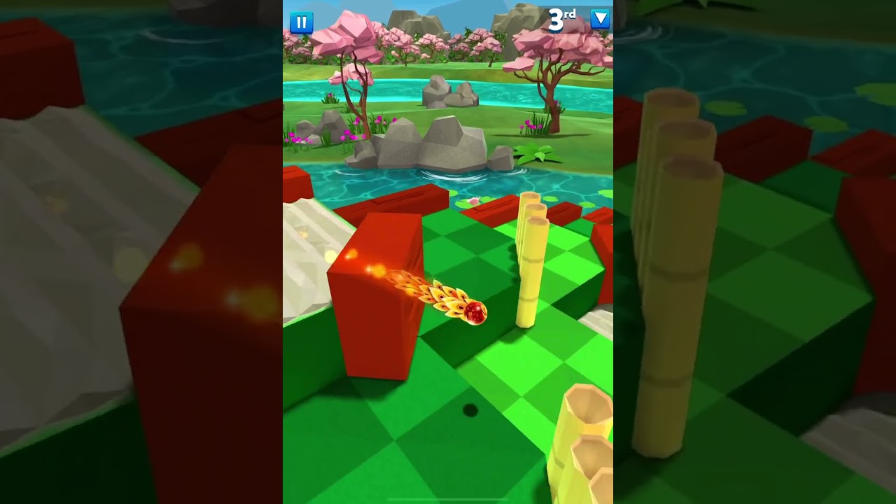 Sakura garden pro gameplay | golf battle