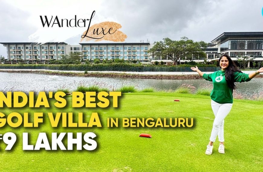 India's Best Golf Villa In Bengaluru At ₹9 Lakhs A Night | WanderLuxe Ep 13 | Curly Tales