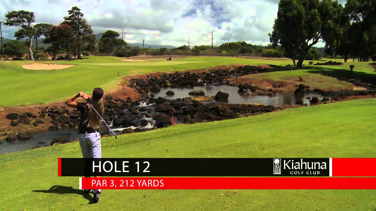 Kiahuna Golf Club, Kauai, Hawaii Hole #12 Tips