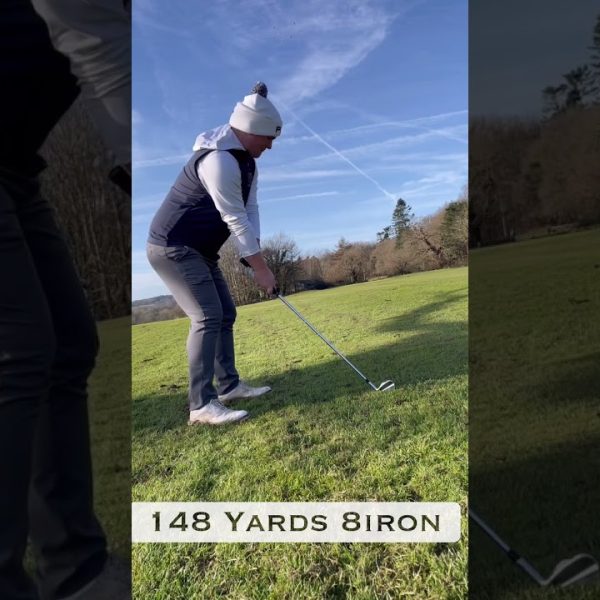 148 Yards out #hitthebell Almost went in | Ping i500 #golfing #golf #subscribe #love #golfclub #like