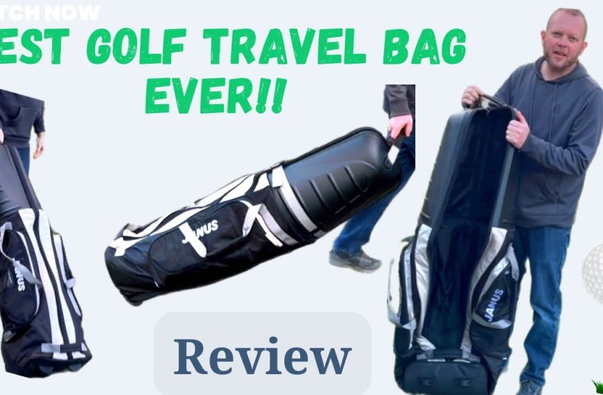 Best most convenient golf travel bag- hard and soft sided hybrid by Janus. Amazon review. Subscribe!