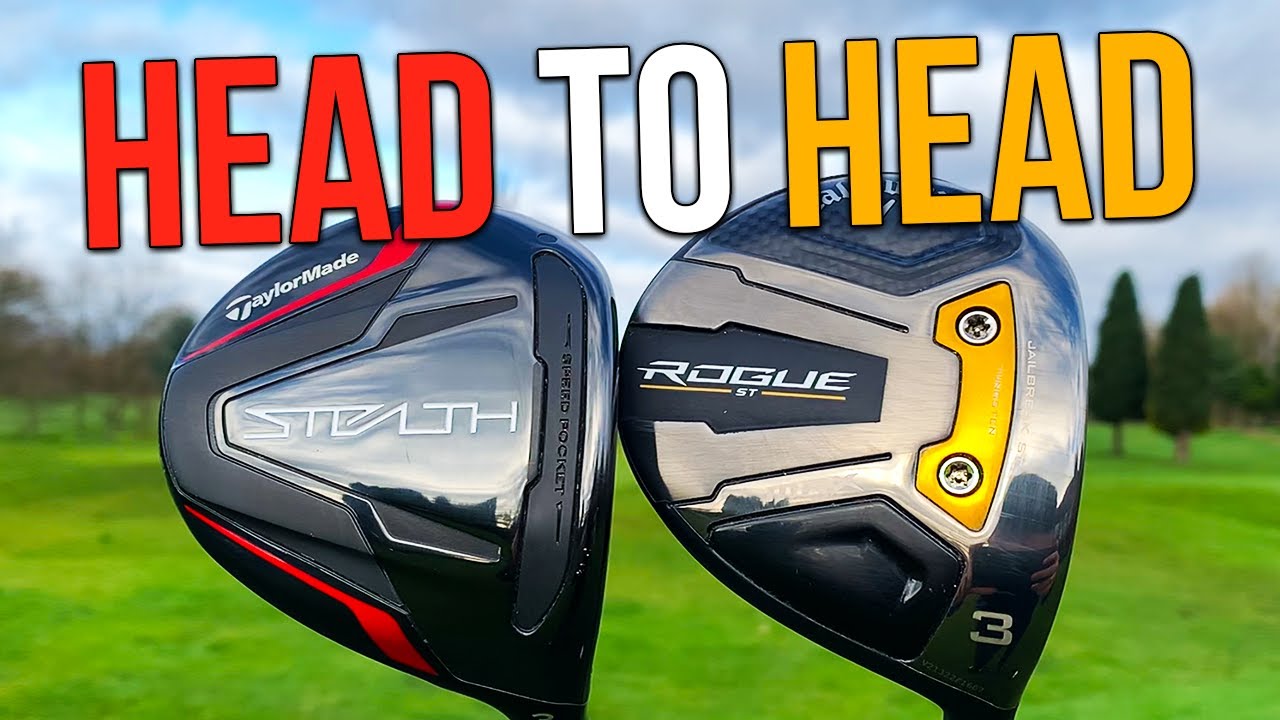 Fairway wood BATTLE! | TaylorMade Stealth vs Callaway Rogue ST review