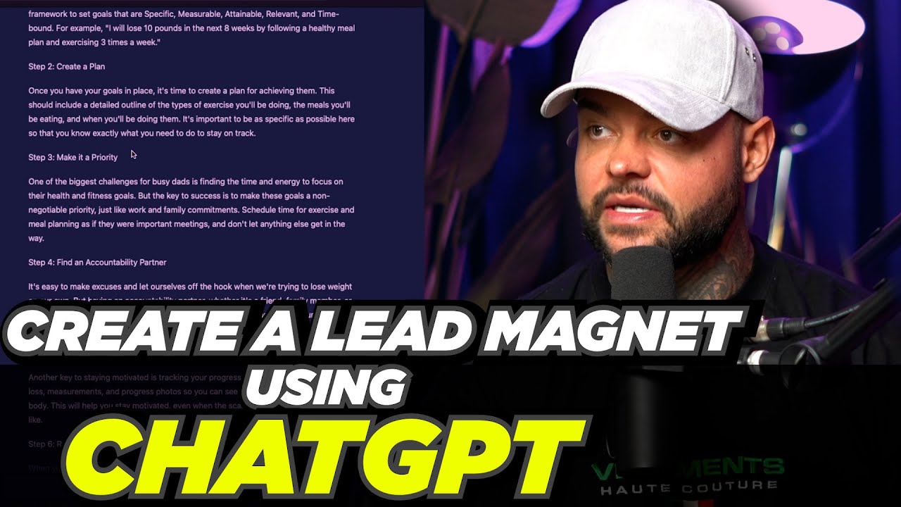 How To Use ChatGPT to Create Lead Magnet