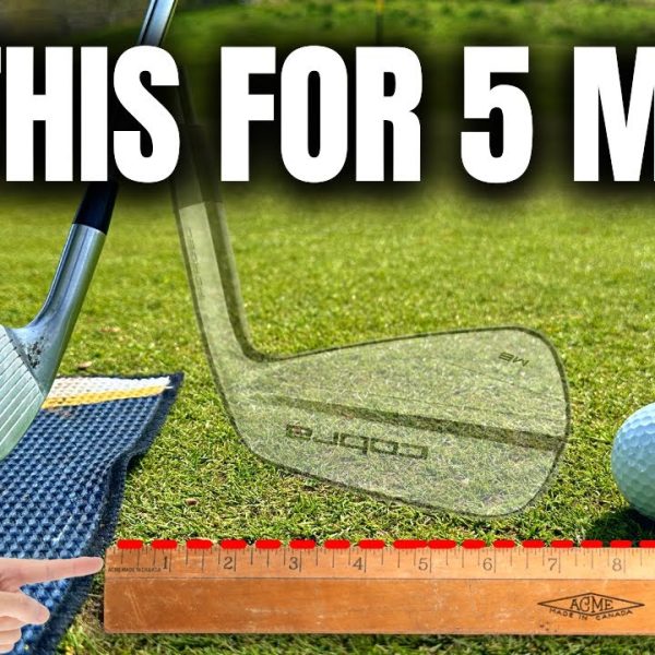 5 Minutes Of This Drill GETS YOU Effortless Ball Striking (Do It Before You Play!!)