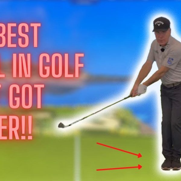 BEST DRILL IN GOLF-FEET TOGETHER-JUST GOT BETTER!! (slow motion added!)