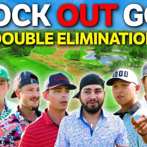 Double Elimination KnockOut Golf Challenge | Good Good Cup