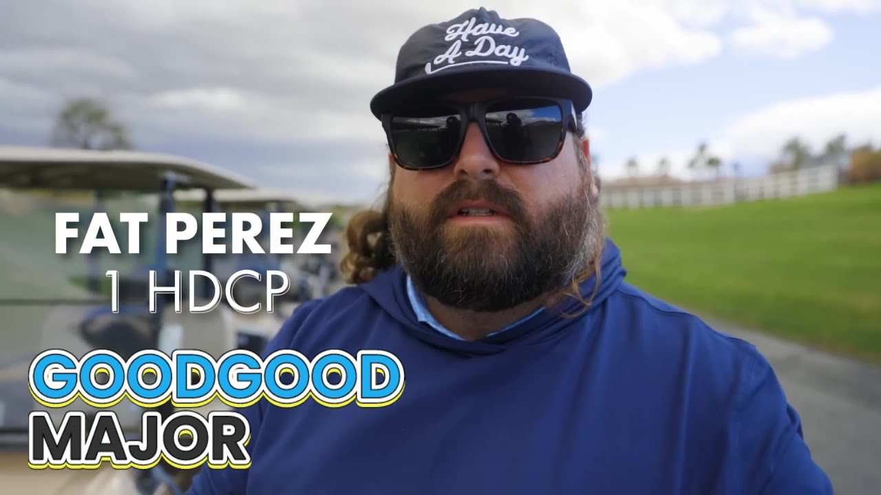 Fat Perez Bob Does Sports Major - #golf #goodgood #goodgoodgolf