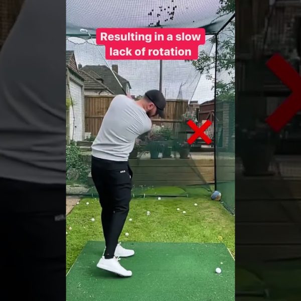 This Makes Rotation In The Downswing So Much Easier