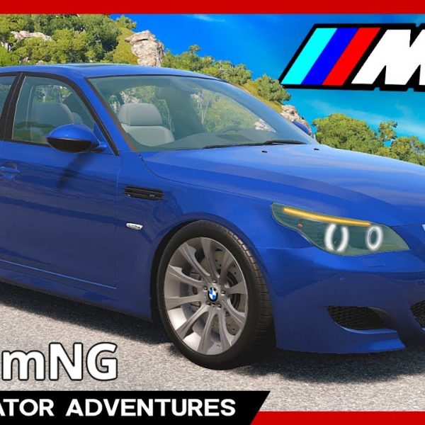 BEST BMW M5? - BeamNG Remastered 5 Series (E60) Mod
