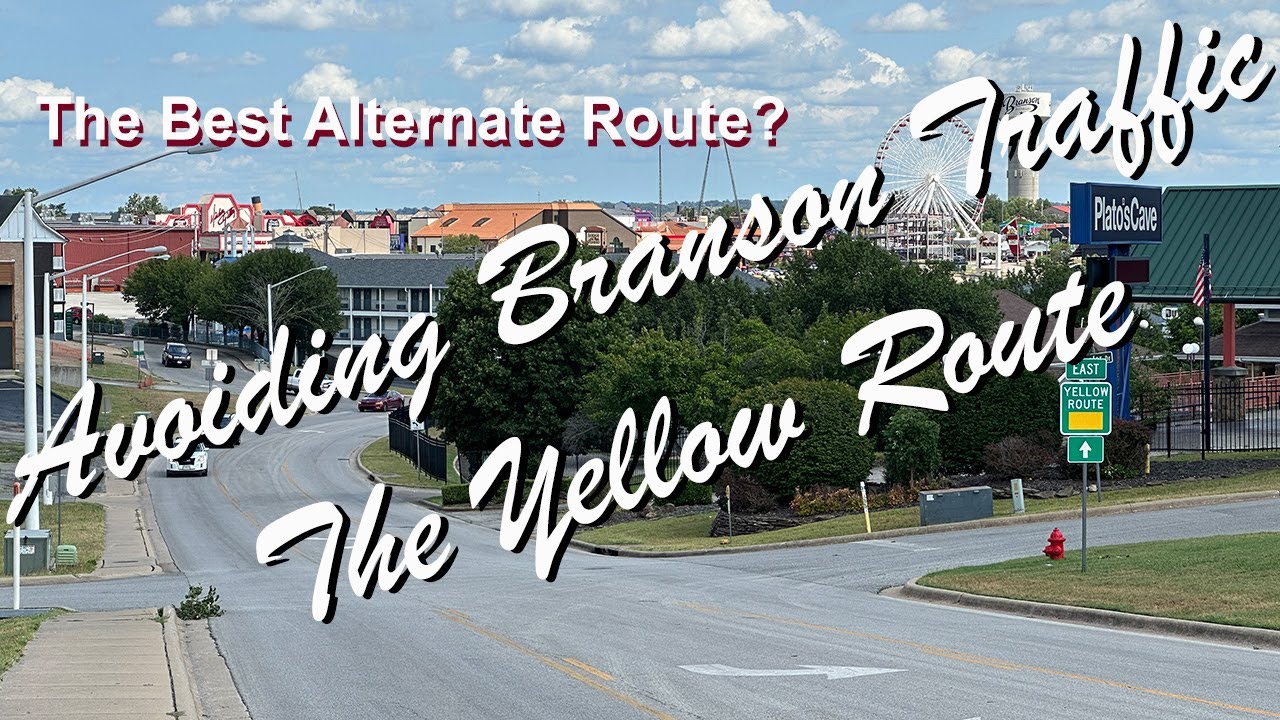 Branson Missouri Driving the Yellow Route