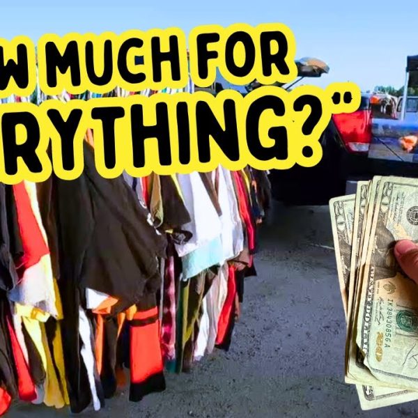 Buying Out His Entire Flea Market Booth!