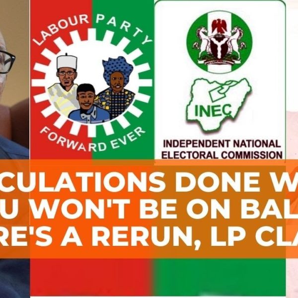 Calculations Done Well; Tinubu Won't Be on Ballot if There's Rerun, LP Claims | Political Spotlight