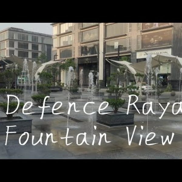 Defence Raya Fairways Commercial Evening Fountain View