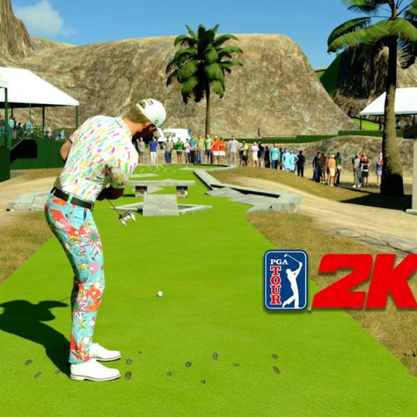 EPIC MINI GOLF COURSE – PGA TOUR 2K23 (Apex vs Alex)