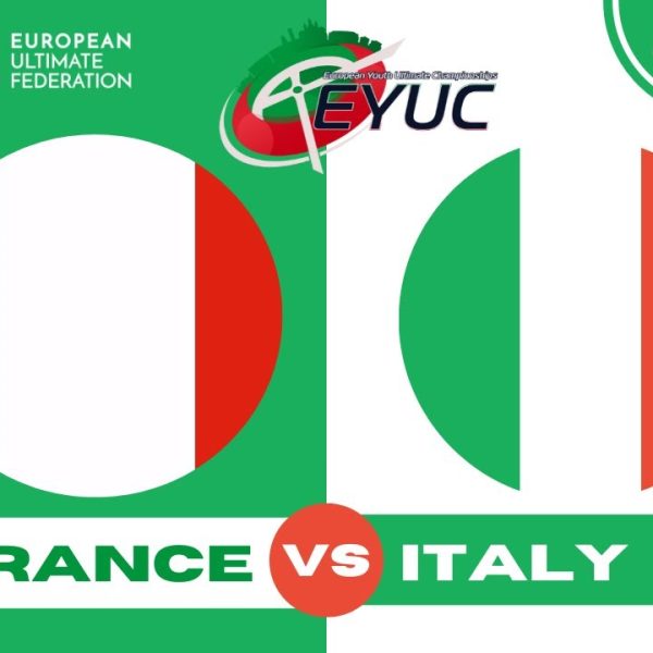 France vs Italy— Women's Pool A — European Youth Ultimate Championships #EYUC2023