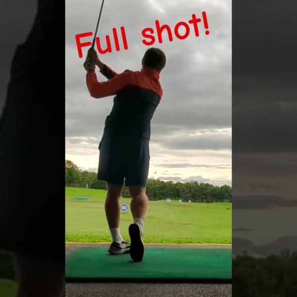 Full Golf Swing and Draw Wedge Update #1 #golf #practice