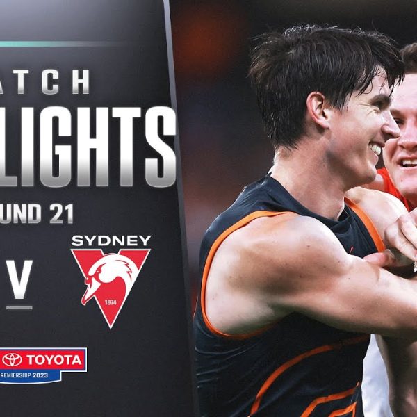 GWS Giants v Sydney Swans Highlights | Round 21, 2023 | AFL