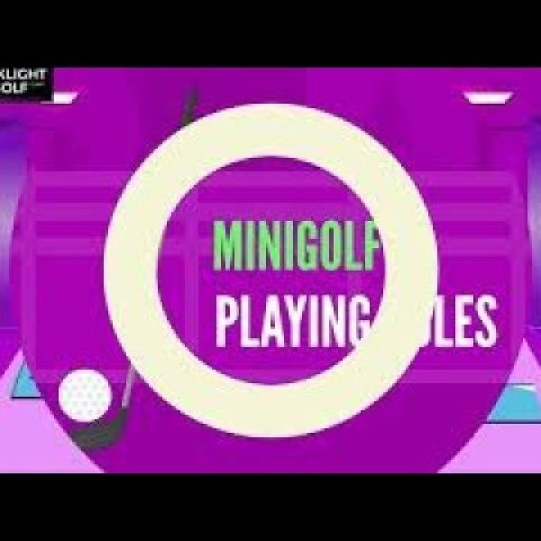 Glowing 3D mini golf in Dubai,MINIGOLF PLAYING RULES Subtitle Final