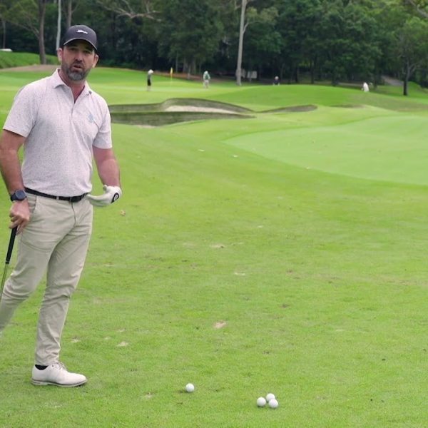 Golf Pro Tips: How to hit clean chip shots