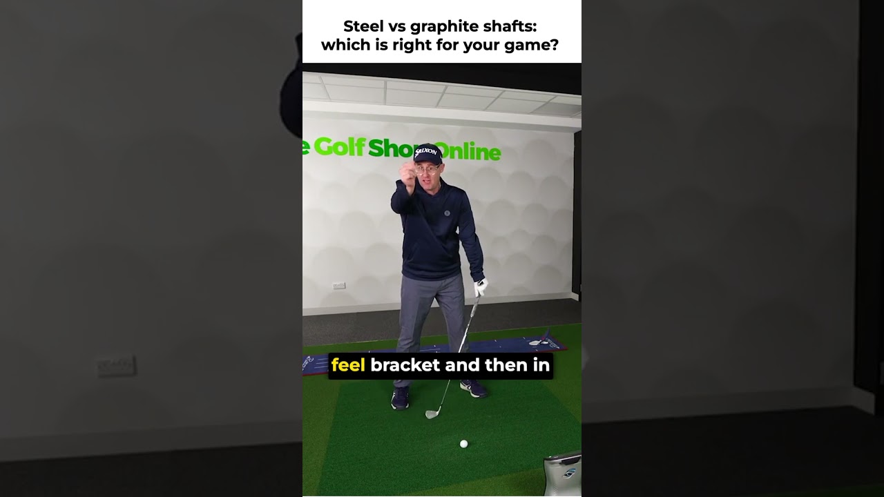 Graphite or Steel Shafts - Which One is Best? #golftips #golfequipment