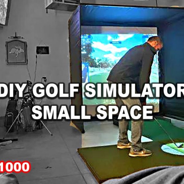 How To Make A Budget Golf Simulator In Small Space