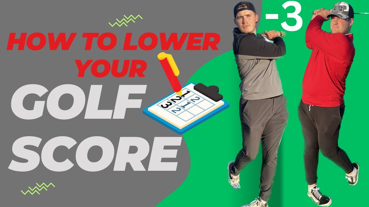 How to LOWER your Golf Score | Play a hole with me | Texas scramble