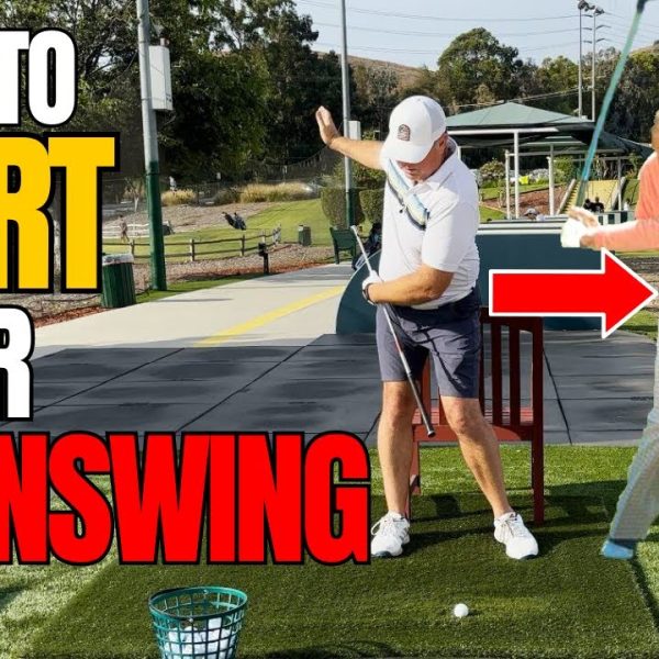 How to Start Your Downswing Like a Pro! (This is SO EASY!)