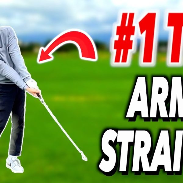 How to keep your ARMS STRAIGHT to improve your Ball Striking