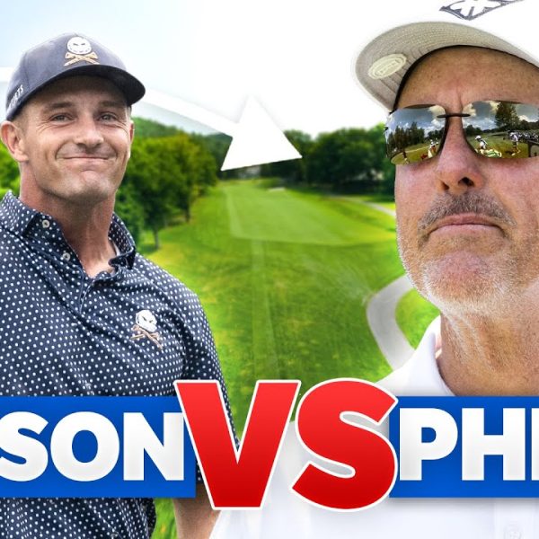 I Challenged Phil Mickelson To A 9 Hole Match | Bryson DeChambeau