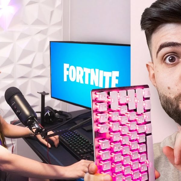 I TROLLED Loserfruit with a Wireless Keyboard!