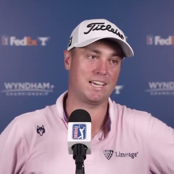 Justin Thomas · Round 4 · Interview · 2023 Wyndham Championship · PGA Tour