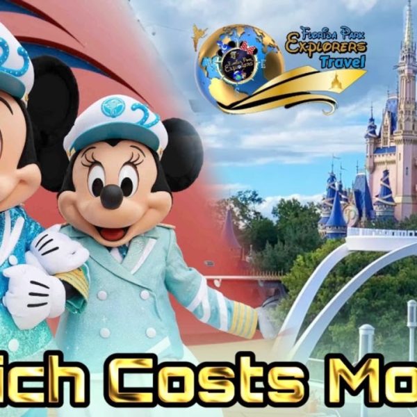 LIVE: Which Costs More - Disney Cruise or Disney World