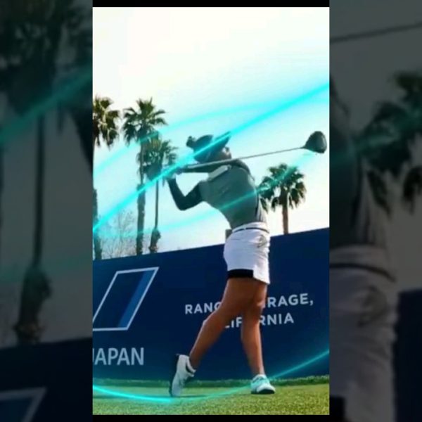 LPGA 장타여왕 패티 타바타나킷 슬로우모션 스윙들