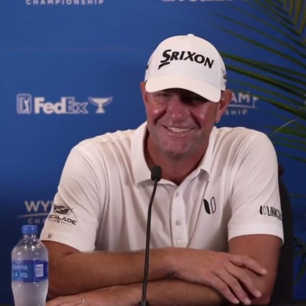 Lucas Glover Winner Sunday Press Conference 2023 Wyndham Championship © PGA Tour