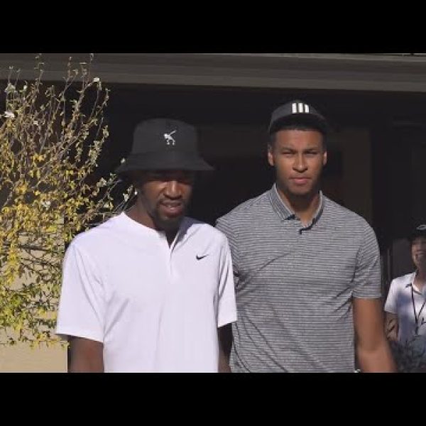 Malik Monk, Keegan Murray team up for golf tournament in Elk Grove