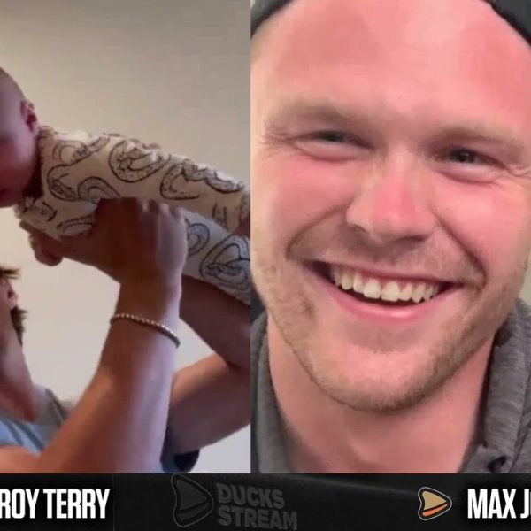 Max Jones Interviews Troy Terry on Ducks Stream