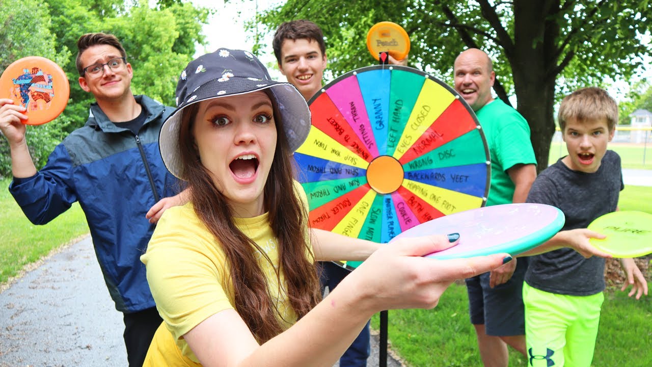 Mystery Wheel Disc Golf Challenge!