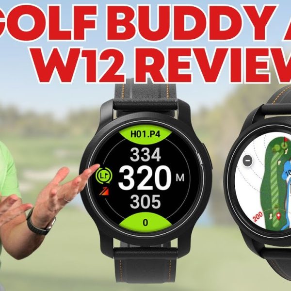 Navigating the Green: The Golf Buddy Aim W12 GPS Watch!