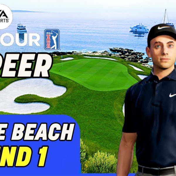 PEBBLE BEACH CHAMPIONSHIP Round 1! EA Sports PGA Tour 2023 Career Mode Part 80!