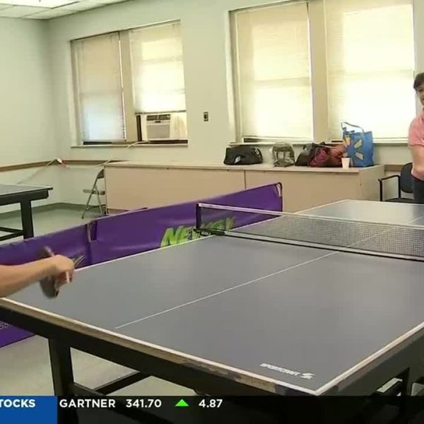 Ping pong helping seniors with Parkinson's